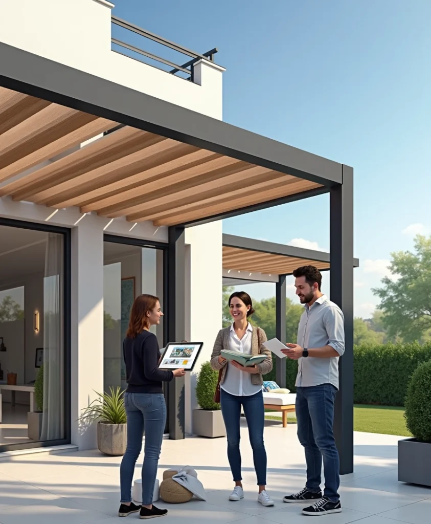 pergola bioclimatique